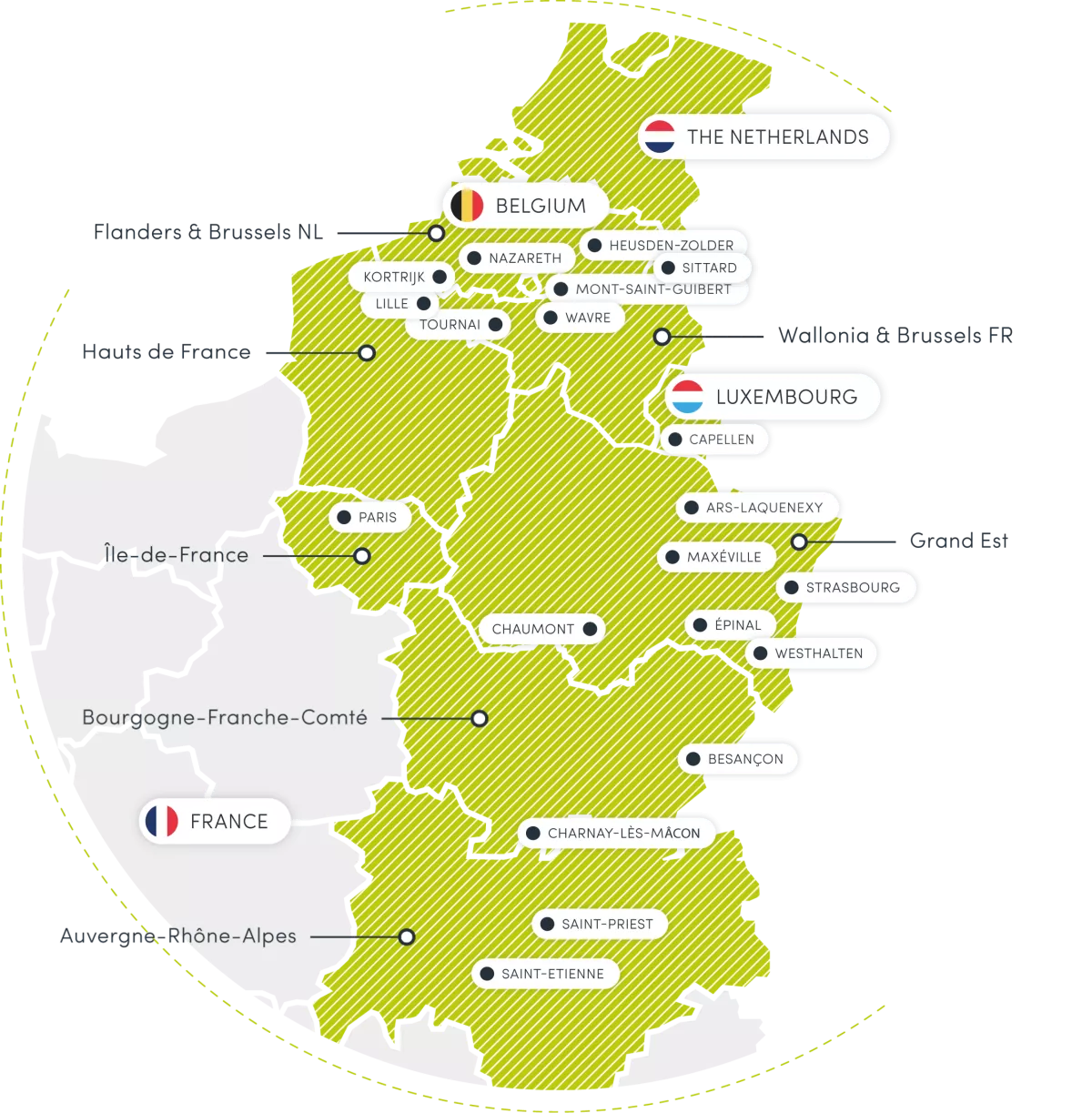 Our locations